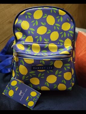 Dabney Lee Lemon Print Mini Backpack